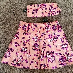 Express skirt and clutch brand new